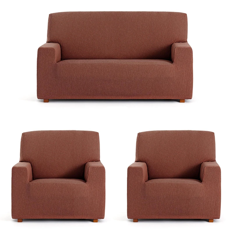 AlexandreHouse FUNDAS DE SOFA MOD/7 TROYA ELASTIC 3-1-1 PL - Image 1