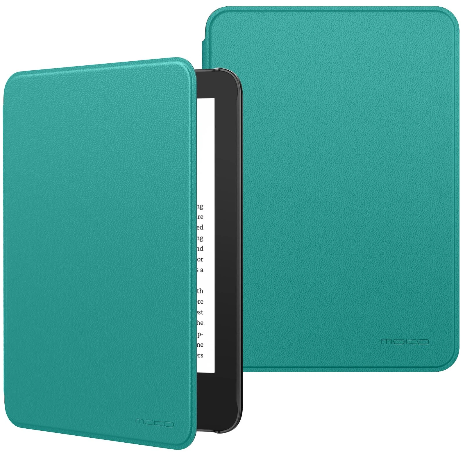 MoKo Case Fits 6" All-New Kindle (11th Generation-2024/2022 Release), Lightweight Shell Cover with Auto Wake/Sleep for Kindle 2024/2022 11th Gen e-Reader, Jade Green