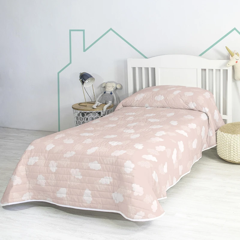AlexandreHouse Clouds Colcha 180x260 cm (Cama 80/90/105) Pink