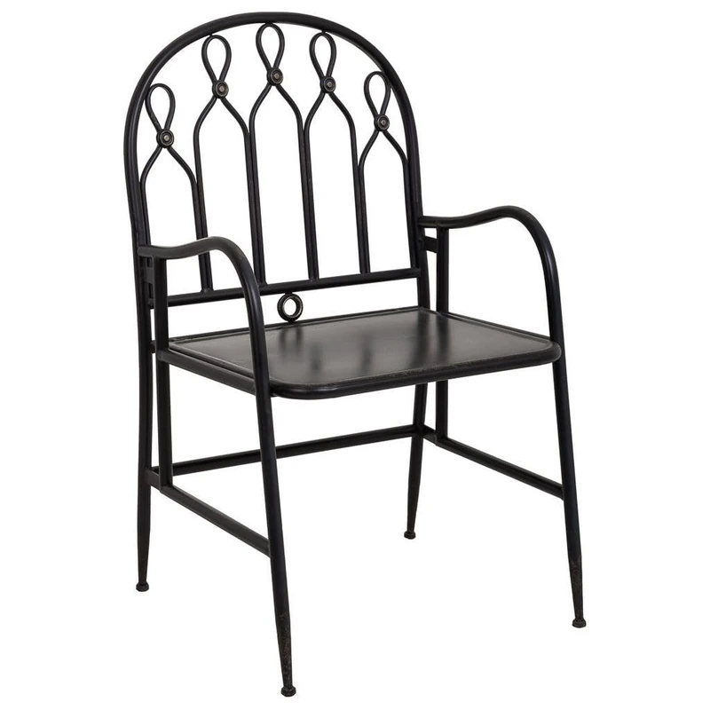 AlexandreHouse Silla De Metal Black