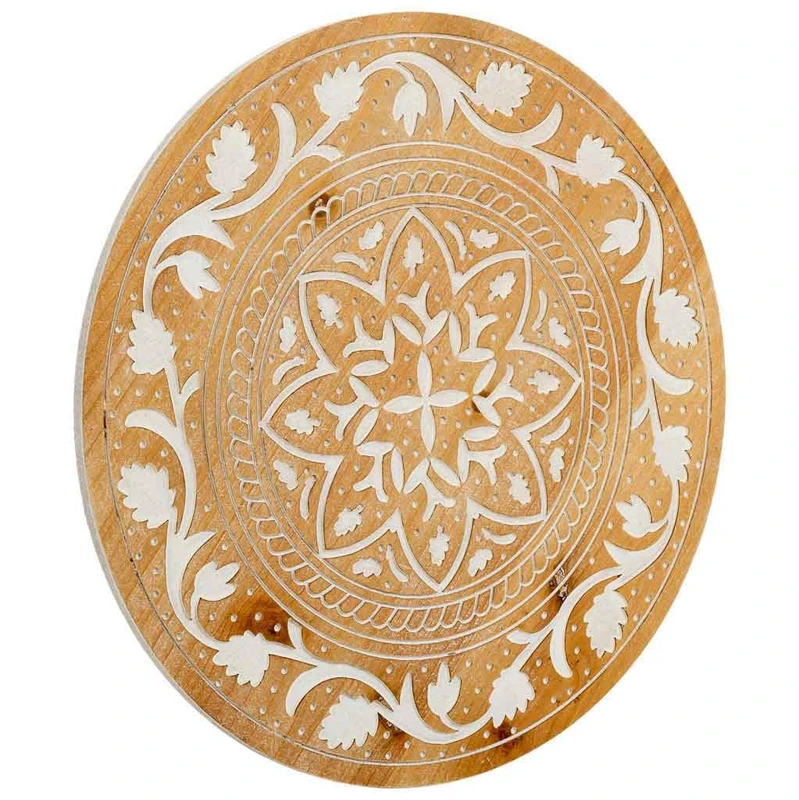 Decorative Panel De Madera Tallada Brown - Image 1