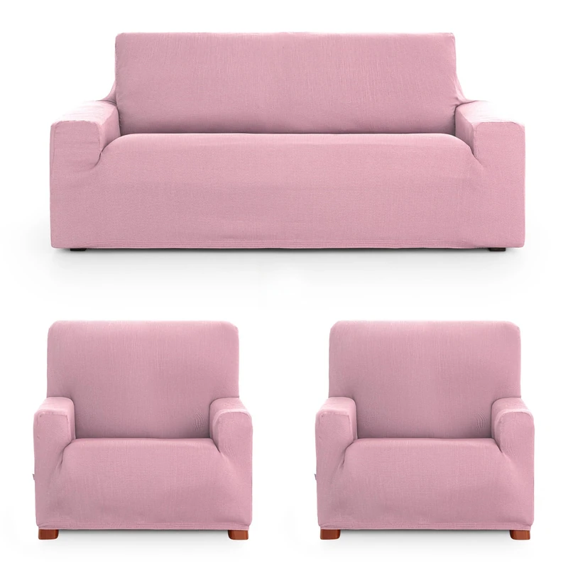 AlexandreHouse FUNDAS DE SOFA MOD/7 ELASTIC ULISES 3-1-1 PL - Image 1