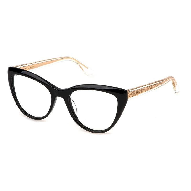 TWINSET Women's Vtw046 Sunglasses, Shiny Black, UK 40 - Image 1