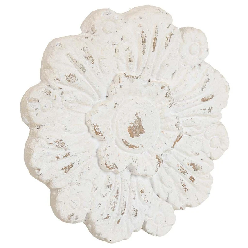 Decorative Panel De Madera Tallada White