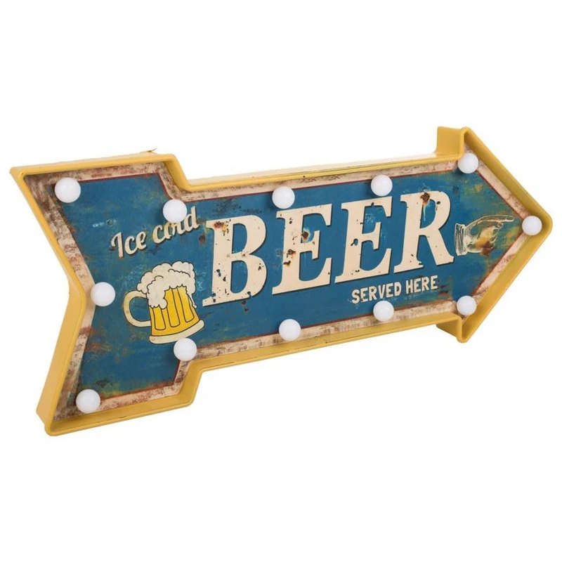 Luminous Blue Plastic Wall Plate - Image 1