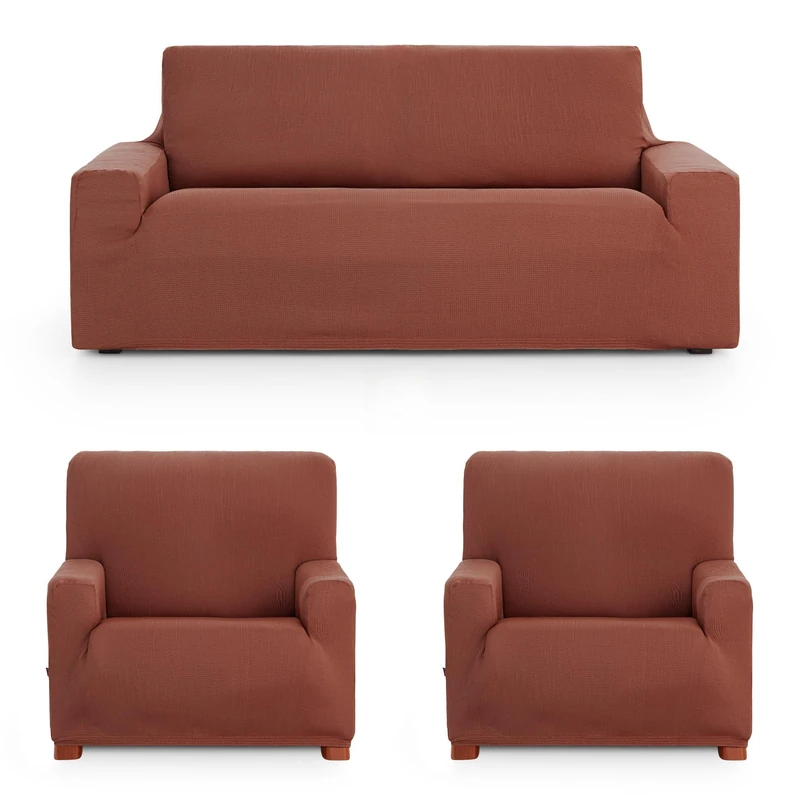 AlexandreHouse FUNDAS DE SOFA MOD/7 ELASTIC ULISES 3-1-1 PL