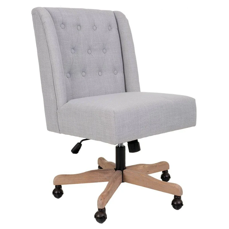 Upholstered Chair With Wheels