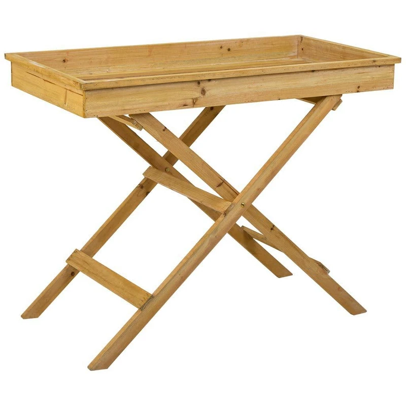AlexandreHouse Mesa De Madera Kit Brown - Image 1