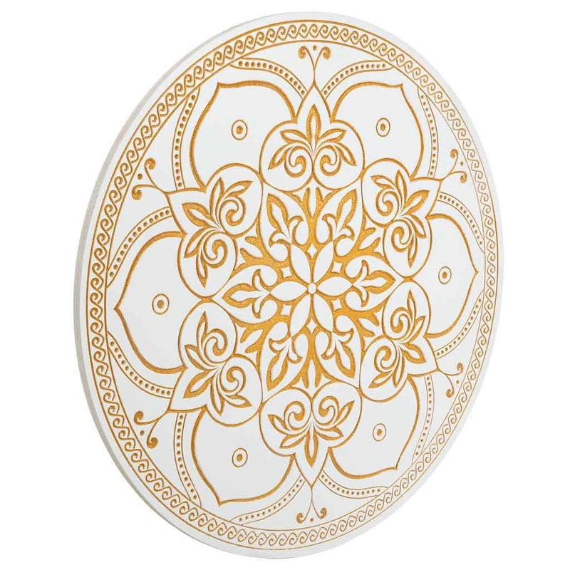 Decorative Panel De Madera Tallada White - Image 1