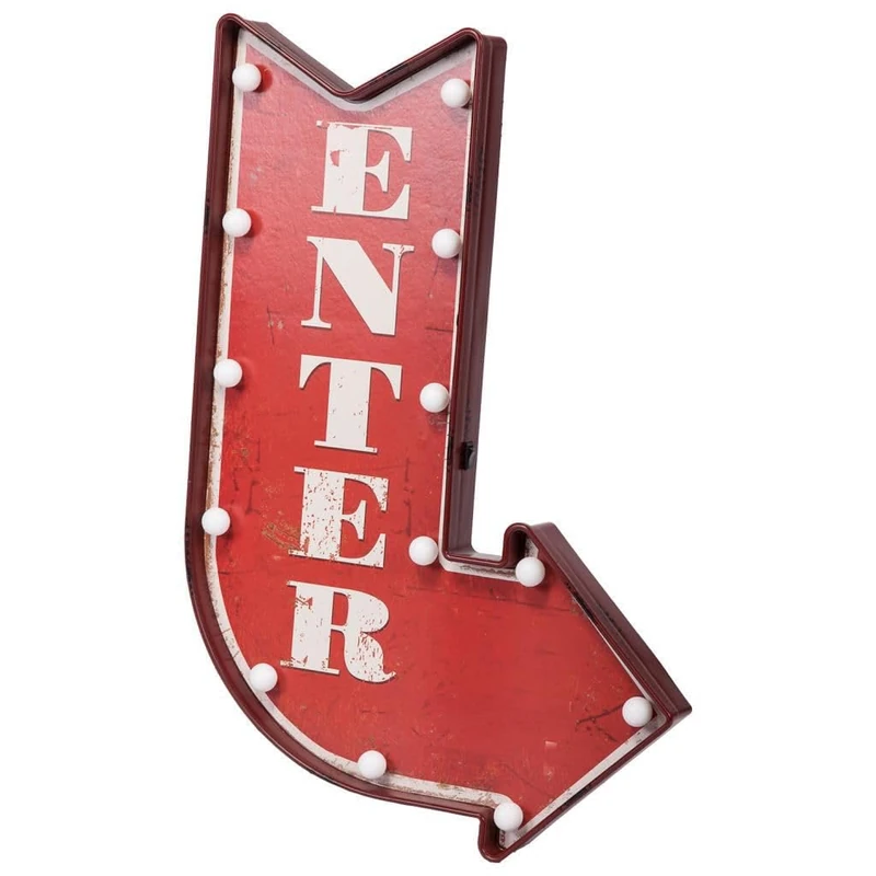 Light Plate De Pared De Plastico Rojo - Image 1