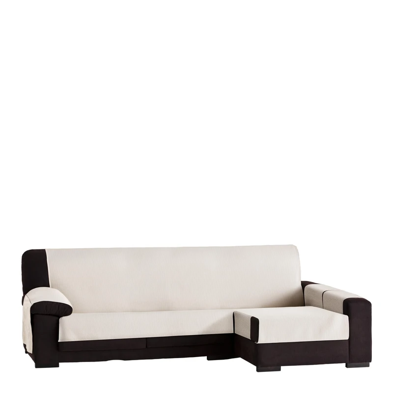 AlexandreHouse FUNDA DE SOFA CHAISSE LONGUE M/3 WHITE IZQ