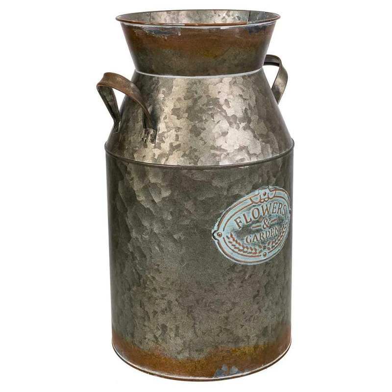 Jarra Lechera De Metal