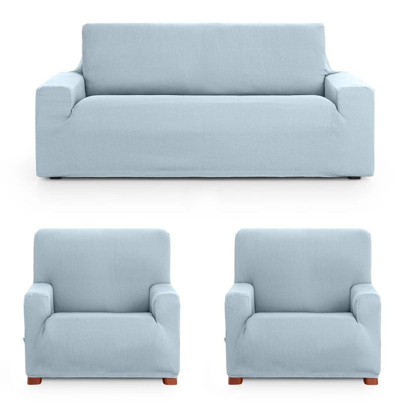 AlexandreHouse FUNDAS DE SOFA MOD/7 ELASTIC ULISES 3-1-1 PL - Image 1