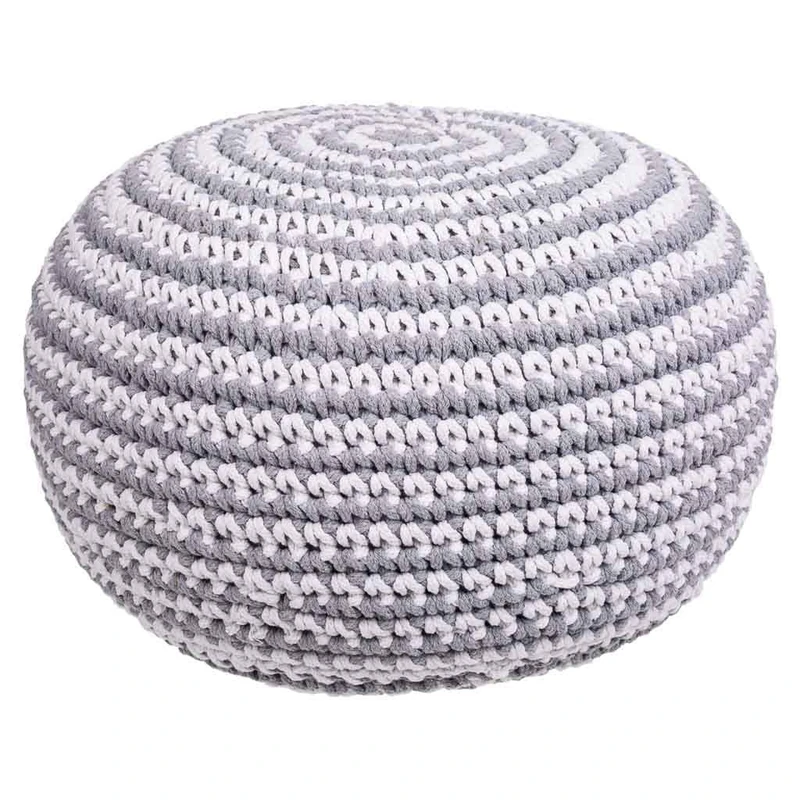 Puff De Algodón Trenzado - Image 1