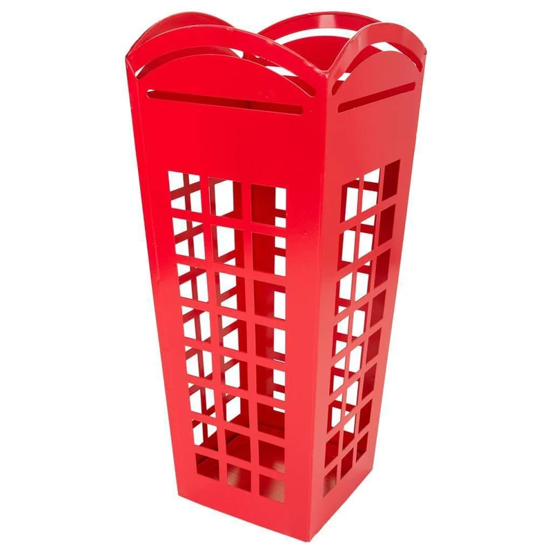 Paragüero De Metal Rojo - Image 1