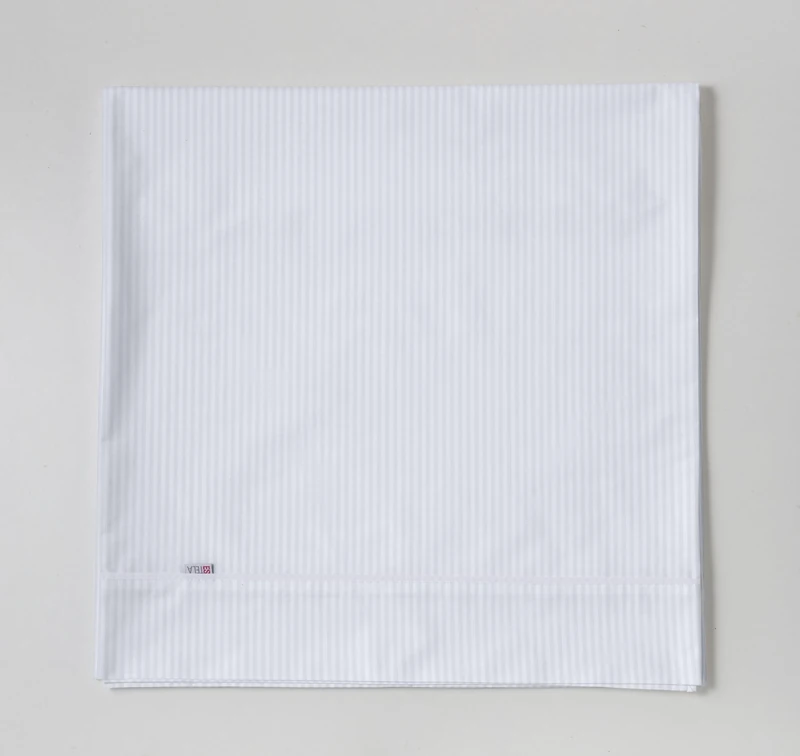 Top Sheet Satin White Effect Listing 135/140 cm Bed