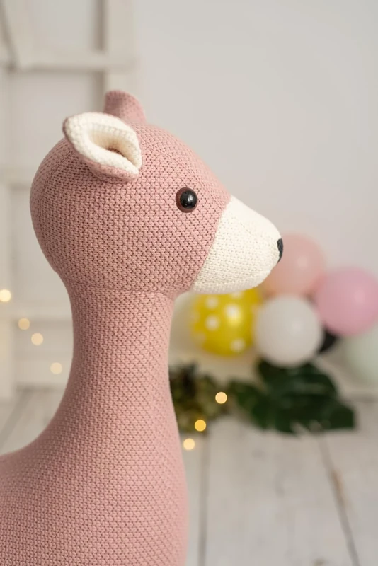 Pink Deer Children's Print