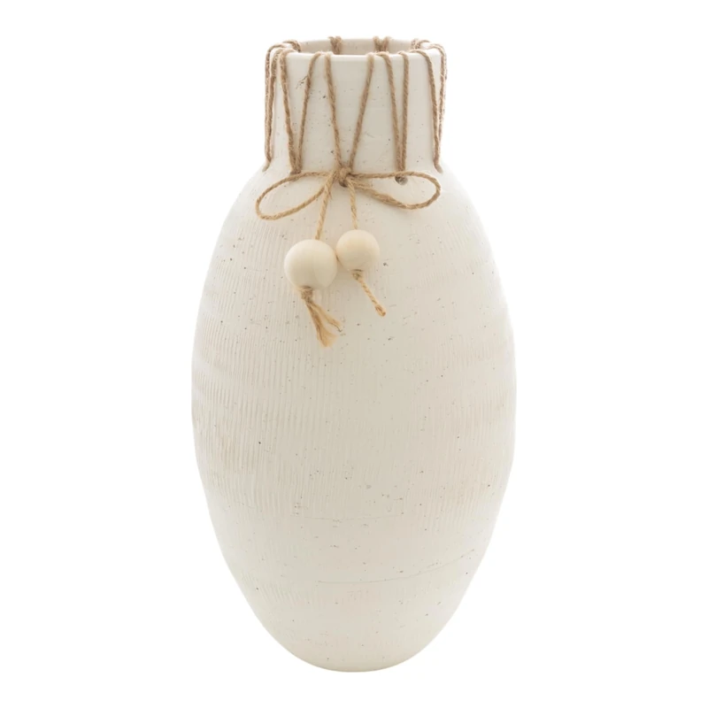 FLORERO CERAMIC/CUERDA