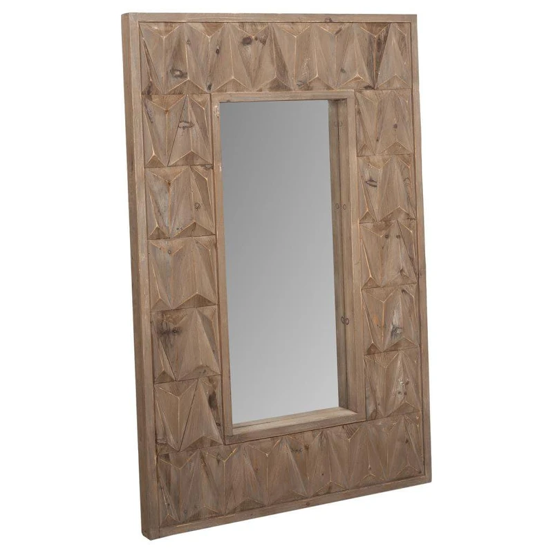 AlexandreHouse Espejo De Madera Acabado Artesanal