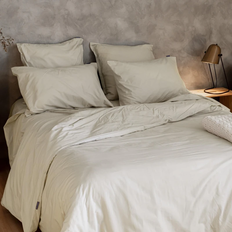 Basic funda nórdica 200x200 cm (Cama 120) Beige - Image 1