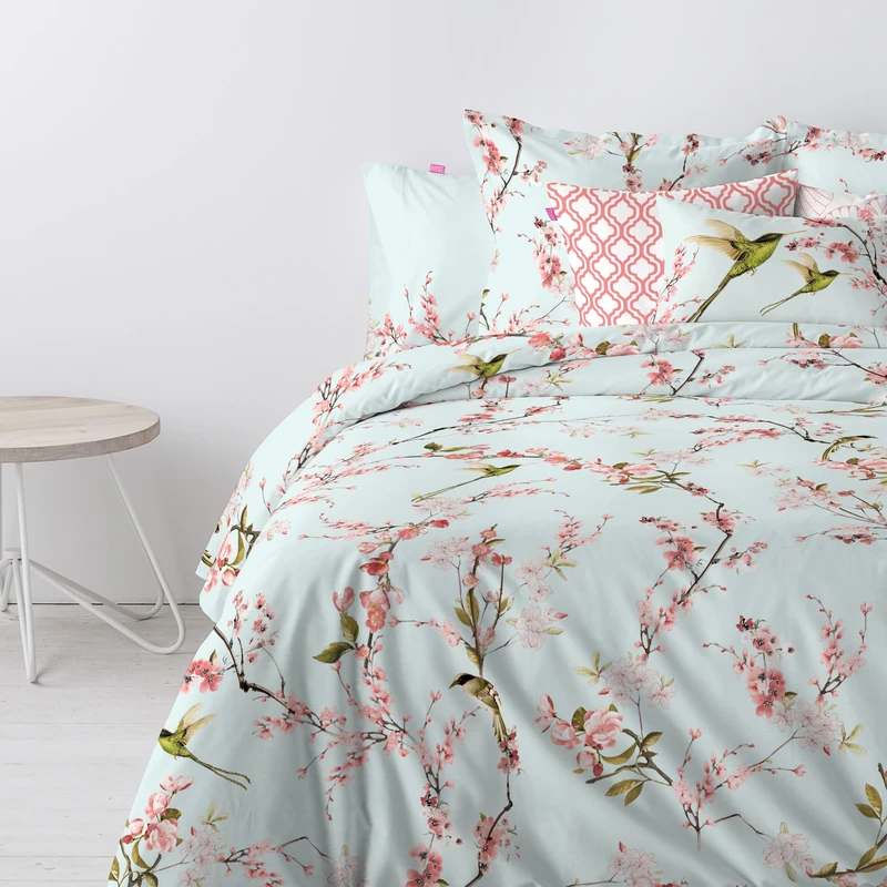 Chinoiserie Funda de almohada 50x75 cm (x2) (Cama 150/160)