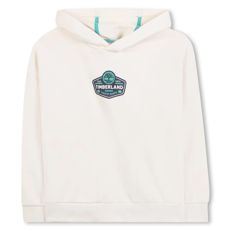 Timberland Boy's T60546 Sweater, Off-White, 14 Years