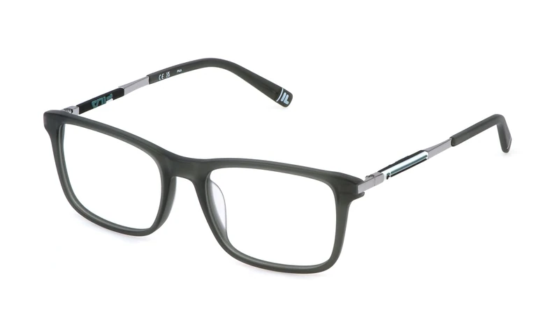 FILA Men's Vfi880 Sunglasses, Transp.Grey, 52