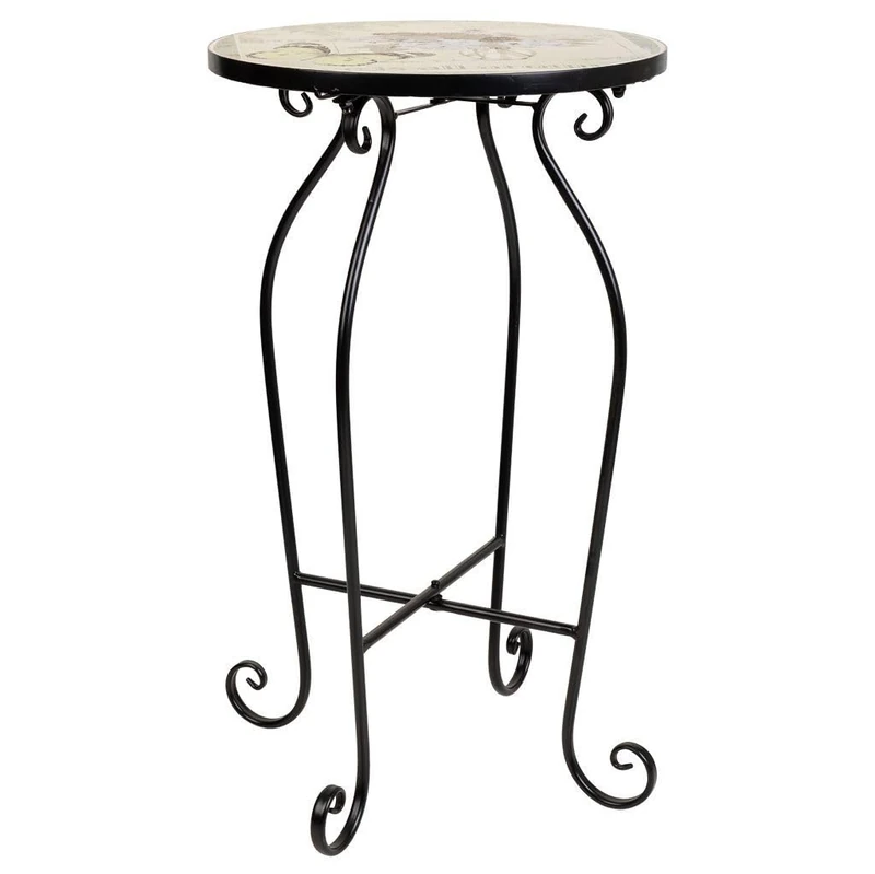 Soporte De Mosaico Y Forja Black - Image 1