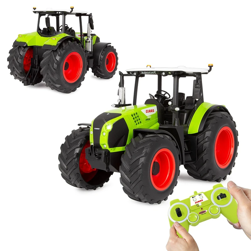 JAMARA Claas Arion 660 405350 1:16 2.4GHz RC Tractor Toy for Kids, Gift for Kids, Detailed Design, Engine Sound, Demo Mode