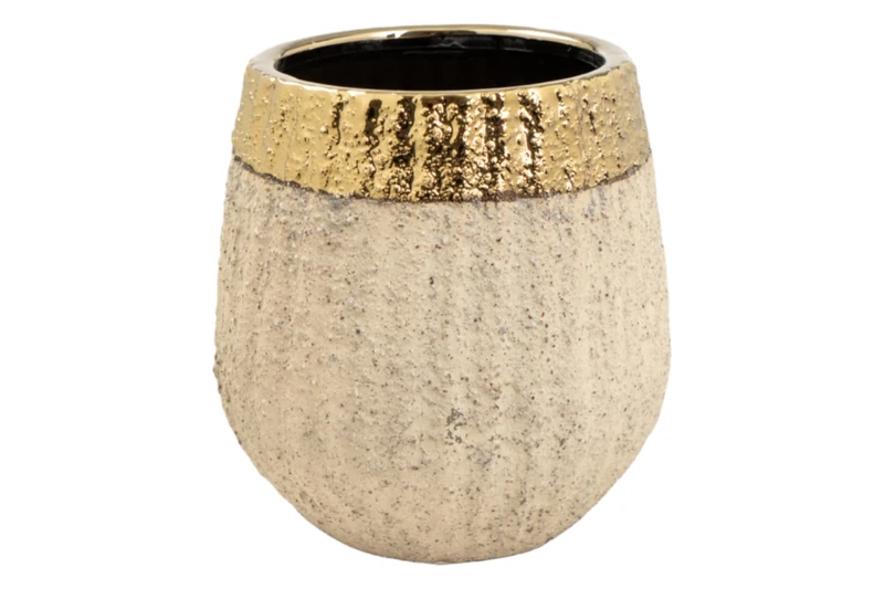 ARENA/Dorado Porcelain MACETA - Image 1