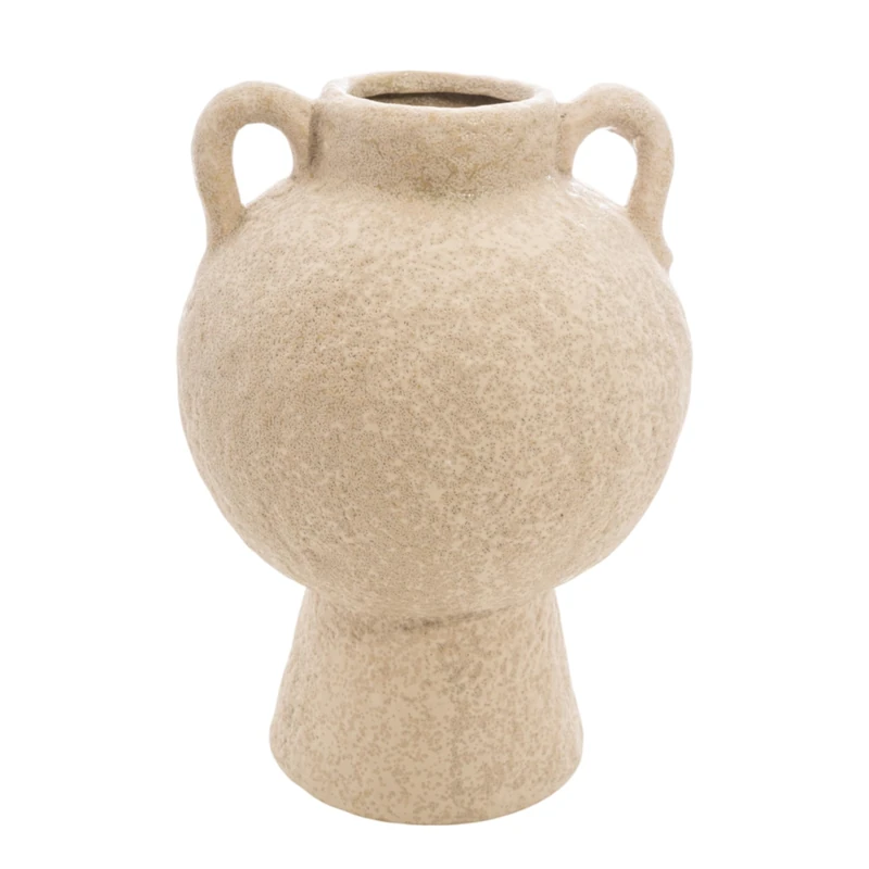 FLORERO CERAMIC BLANCO