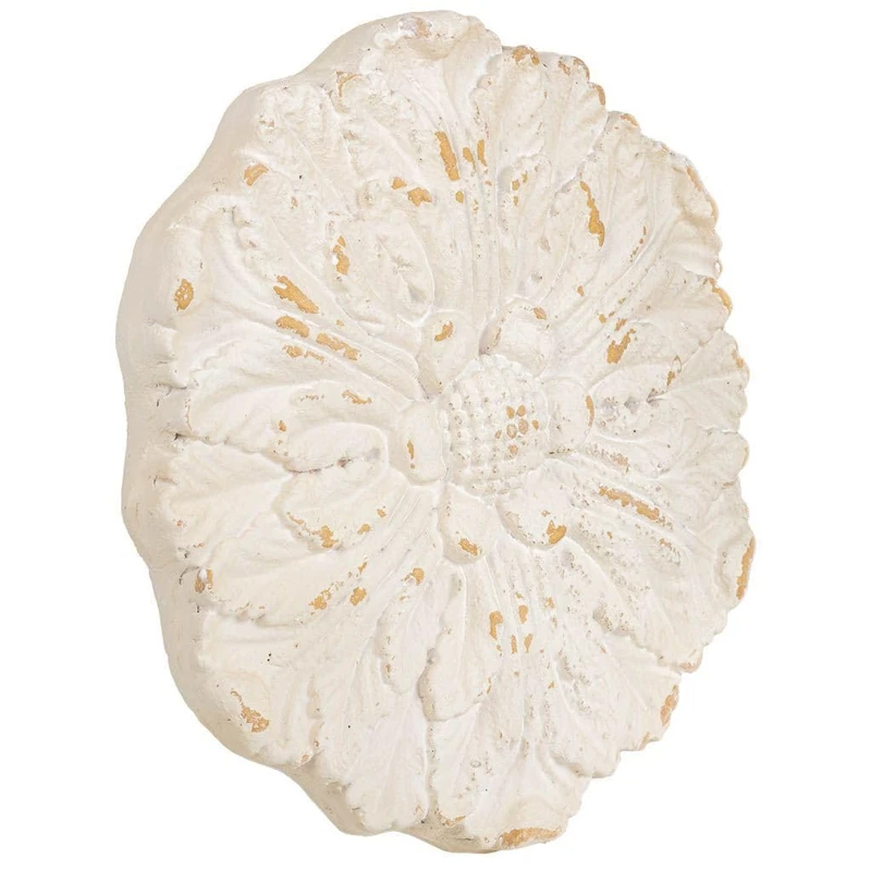 Decorative Panel De Madera Tallada White