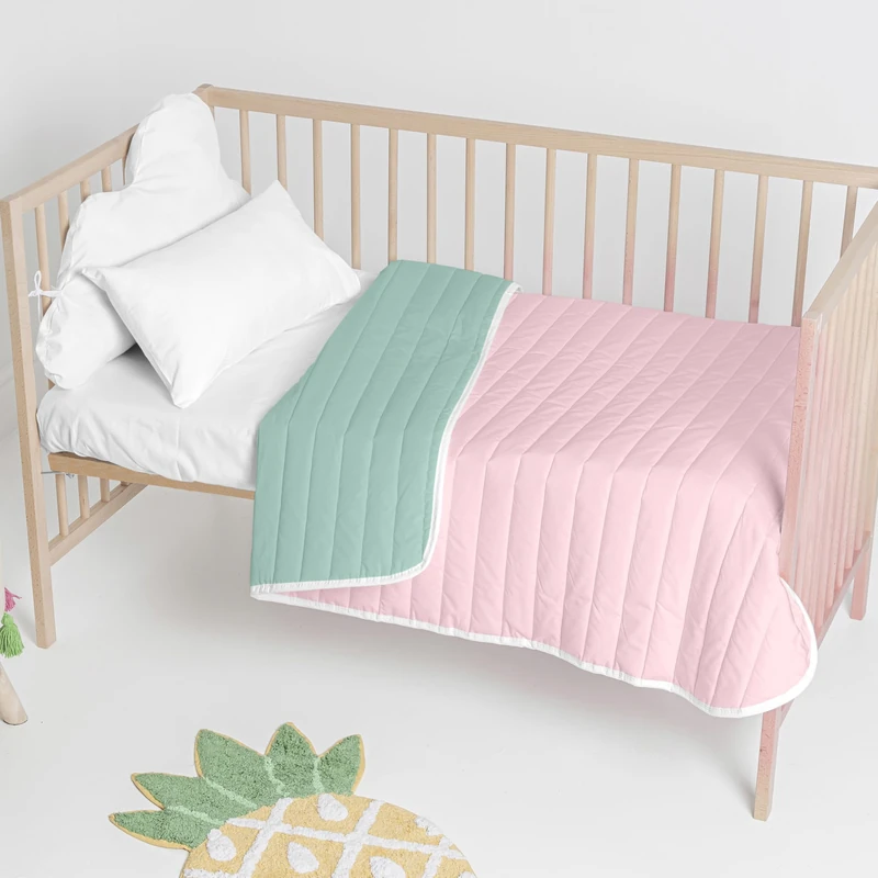 AlexandreHouse Dash Colcha 100x130 cm (Cuna) Mint