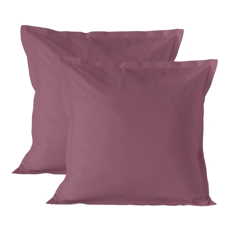 Basic Funda de almohada 60x60 cm (x2) Magenta - Image 1