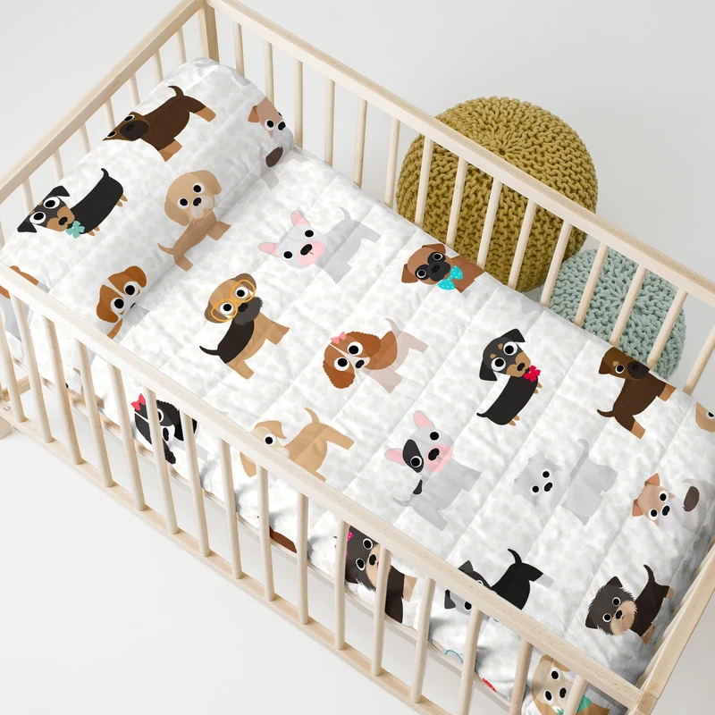 AlexandreHouse Dogs Colcha 100x130 cm (Cuna) - Image 1