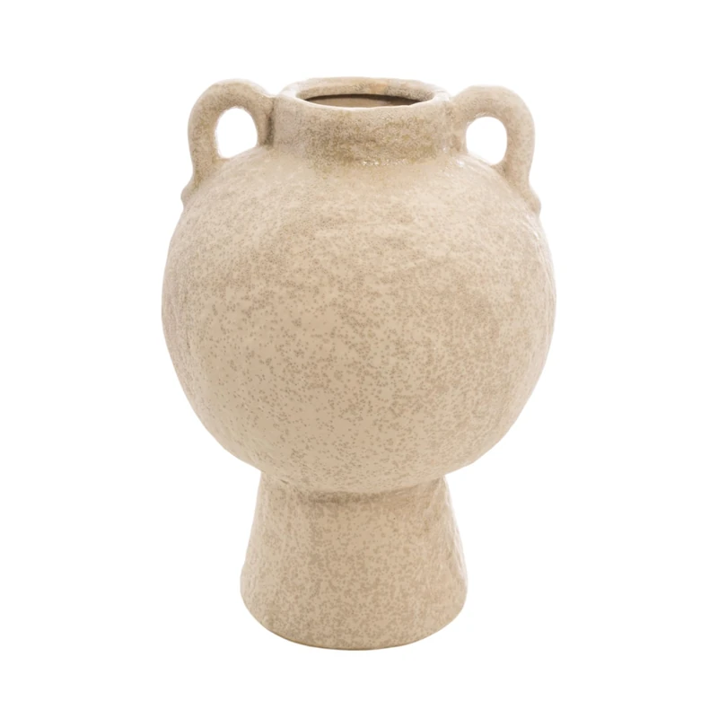 FLORERO CERAMIC BLANCO