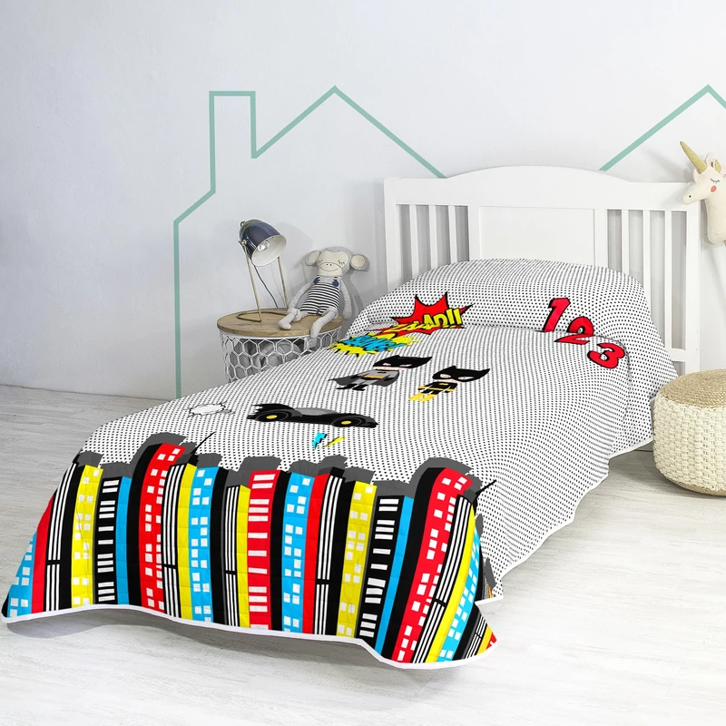AlexandreHouse Bat Colcha 180x260 cm (Cama 80/90/105) - Image 1