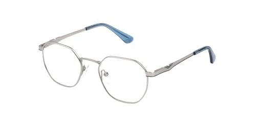 POLICE Boy's Vk582 Sunglasses, Total Shiny Sandblasted Palladium, 49