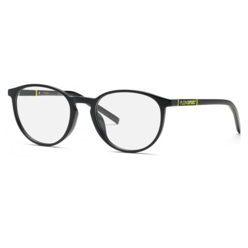 PHILIPP PLEIN SPORT Men's Vsp016 Sunglasses, Total Shiny Black, 52