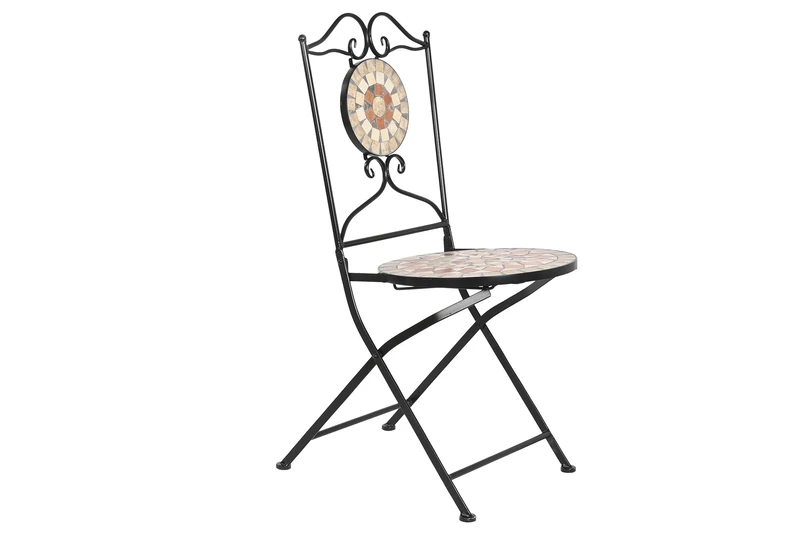 AlexandreHouse Silla Forja Ceramic 42 x 50 x 90 cm Multi-Coloured Mosaic - Image 1