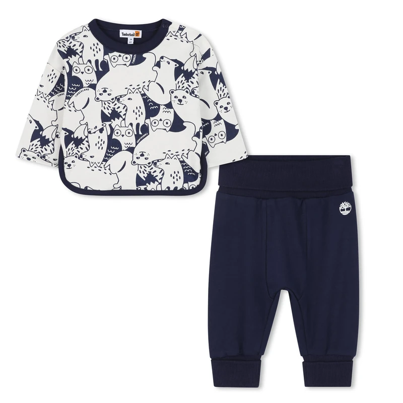 Timberland Boy's T60621 Set, Indigo Blue, One size
