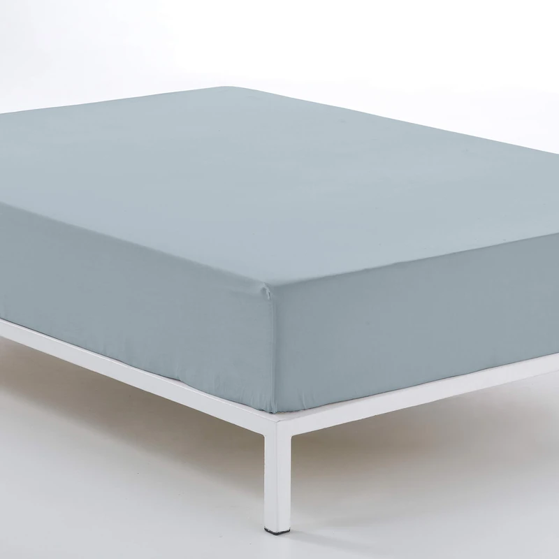 Adjustable colour plata - Cama de 180 (30 cm high) - 100% cotton - 144 hilos - Image 1