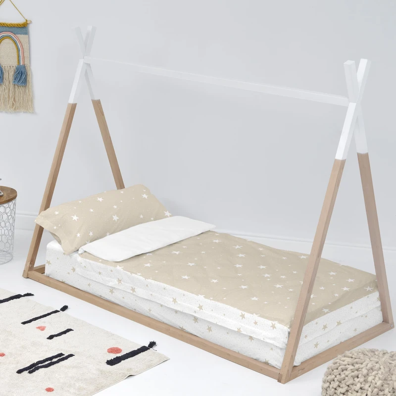 Little Star Saco nórdico 105x200 cm (Cama 105) Sin relleno Beige