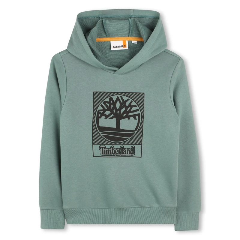 Timberland Boy's T60383 Sweater, Pine, 10 Years