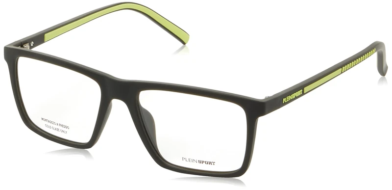 PHILIPP PLEIN SPORT VSP028 Glasses, Matt Green, 54 for Men, Matt Green, 54