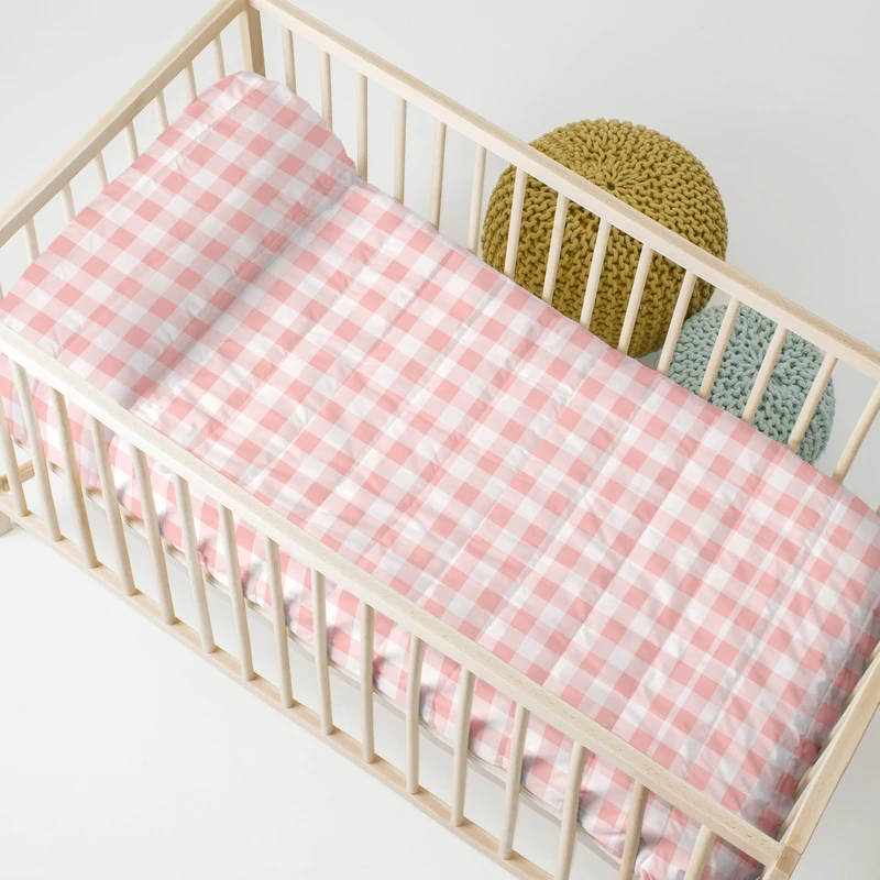 AlexandreHouse Vichy Colcha 100x130 cm (Cuna) Pink