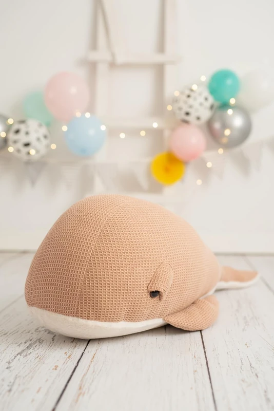 Lámina Infantil Photography Ballena Pink