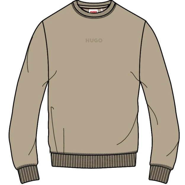 HUGO Boy's G00447 Sweater, Sand, 16 Years