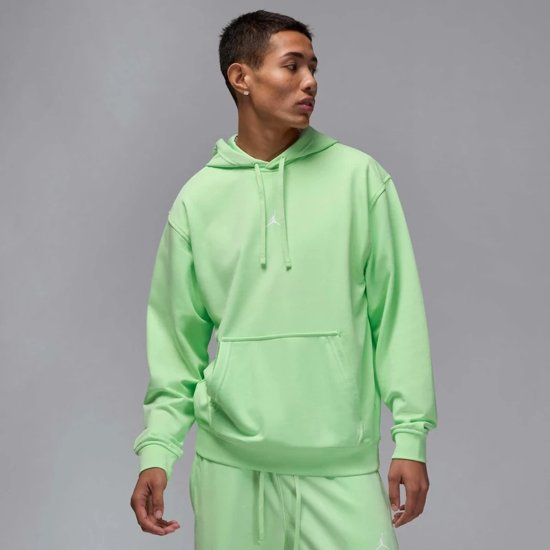 NIKE FV8606-376 Jordan Sport Crossover Sweatshirt Men's Green Size S