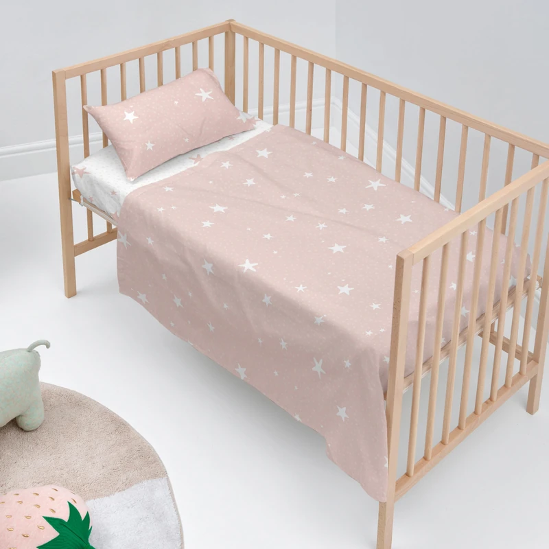 AlexandreHouse Little star Juego de sábanas 2 pieces 120x180 cm (Maxicuna) Pink - Image 1
